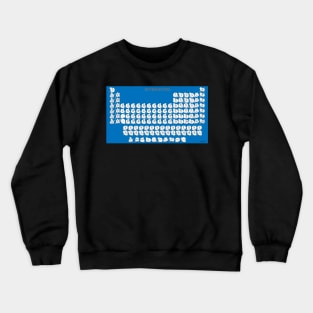 Cat Periodic Table Crewneck Sweatshirt